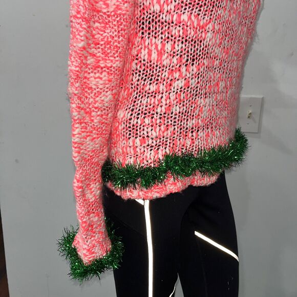 Ready to ship! Women 3D tacky Nauthy funny 3D ugly Christmas sweater Size Small - Picture 2 of 8